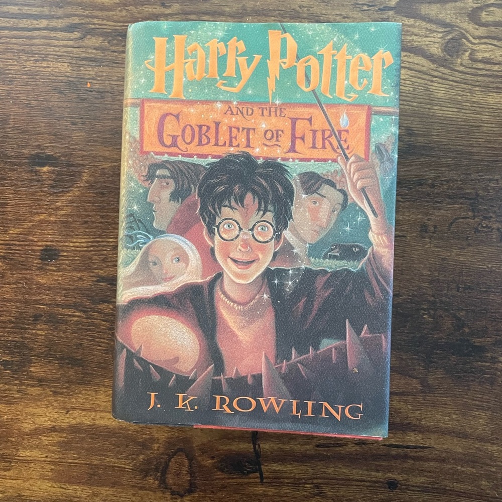 Harry Potter and the Goblet of Fire book